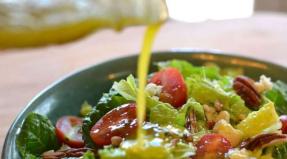 Вкусные заправки для овощных салатов